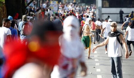 Träumen von der »Einnahme« der venezolanischen Hauptstadt: Oppos...