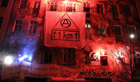 Protest im »Gefahrengebiet«: Nach der Teilräumung des linken Woh...