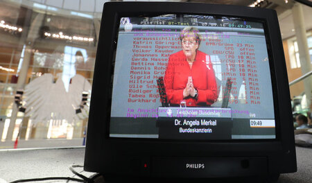 Bundeskanzlerin Angela Merkel (CDU) am 7. September 2016 in Berl... Bundeskanzlerin Angela Merkel (CDU) am 7. September 2016 in Berl...