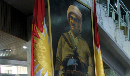Mustafa Barsani (1903–1979) gilt heute in der kurdischen Autonom...