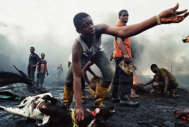 Fleischverwerter in Nigeria