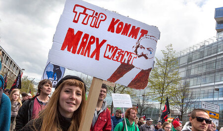 23. April in Hannover: 90.000 demonstrieren gegen TTIP und CETA