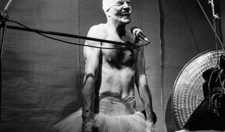 Bei einer Performance von Via Lewandowsky im berühmten Jahr 1989