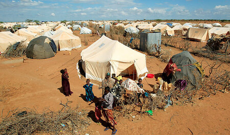 Größtes Flüchtlingslager der Welt: Dadaab am 19. Oktober 2011