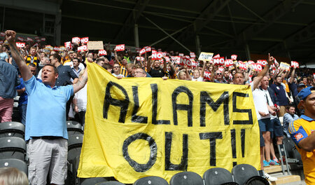 Zwischen Wut und Resignation: Die Fans von Hull City haben genug... Zwischen Wut und Resignation: Die Fans von Hull City haben genug...