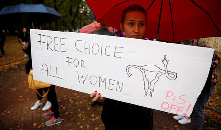 »Freie Wahl für alle Frauen«: Am 3. Oktober gingen in Polen Zehn...