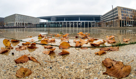 Millardengrab: Terminal des Hauptstadtflughafens Berlin-Brandenb...