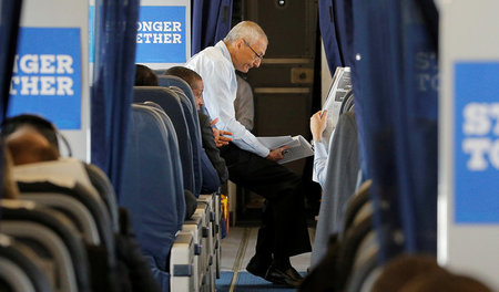 Die Russen im Visier? John Podesta, Wahlkampfmanager von Hillary...