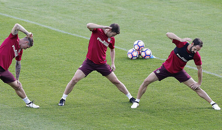 Gut in Form: Spieler von Atlético Madrid