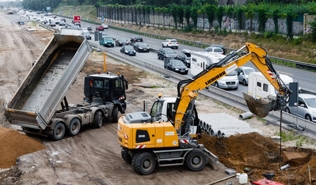 Autobahnbaustelle in Deutschland:EU-Prüfer rügen auch »freihändi... Autobahnbaustelle in Deutschland:EU-Prüfer rügen auch »freihändi...