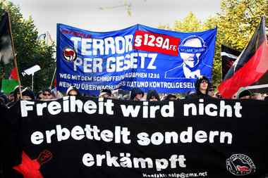 Objekt der polizeilichen Begierde: Der antikapitalistische Block Objekt der polizeilichen Begierde: Der antikapitalistische Block