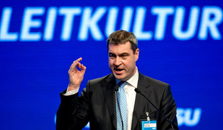 Leitkultur, was immer das ist: Der bayerische Finanzminister Mar...