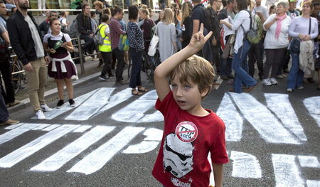 Demonstration gegen die Verträge CETA und TTIP am 20. September ...