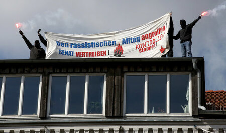 Proteste am 1. Mai 2015 in Hamburg
