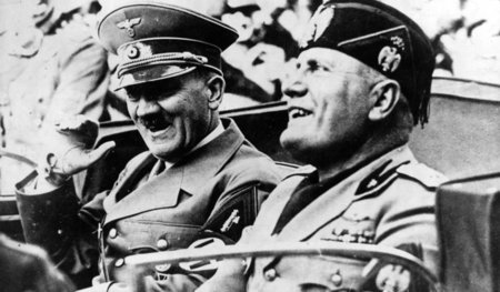 Vermeintliche Eintracht – Adolf Hitler und Benito Mussolini bei ...