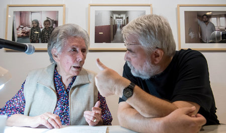 Berlin, 20. September: Die Schriftstellerin Vera Friedländer bei... Berlin, 20. September: Die Schriftstellerin Vera Friedländer bei...