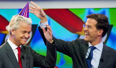 Früher beste Koalitionskameraden, heutzutage spinnefeind: Geert ... Früher beste Koalitionskameraden, heutzutage spinnefeind: Geert ...
