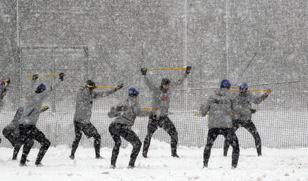 Der Winter kommt: Die Hertha verpackt sich neu.