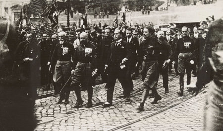 Mit dem »Marsch auf Rom« am 28. Oktober 1922 erzwang Benito Muss...