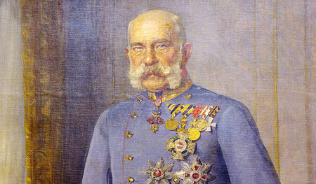 Gemälde des Monarchen: »Der letzte große Kaiser – Franz Joseph I...