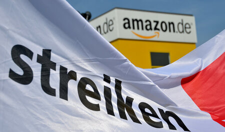 Amazo-Beschäftigte lassen sich nicht ducken: Seit Jahren (hier 2...