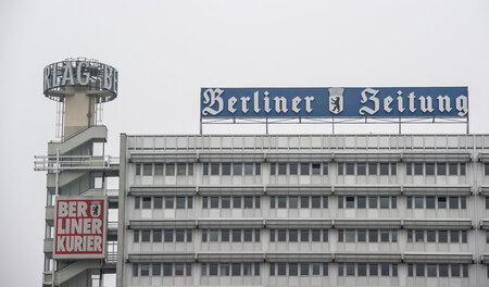 Haus des ehemaligen Berliner Verlags im Zentrum der Hauptstadt: ...