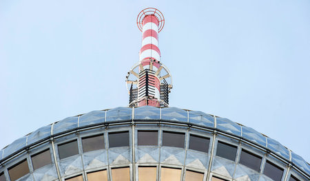 HD-Ready: Bis Anfang Dezember werden am Berliner Fernsehturm neu...