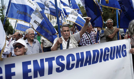 Griechische Naziopfer und deren Hinterbliebene sollen nach dem W...