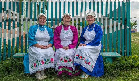 Zeitlose Folklore: Die Gesangsgruppe Tschingyli Gyrlyos kommt mi...