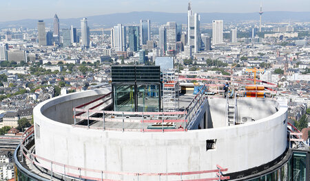Teure Neubauprojekte wie der Henninger Turm – mit 140 Metern wir... Teure Neubauprojekte wie der Henninger Turm – mit 140 Metern wir...