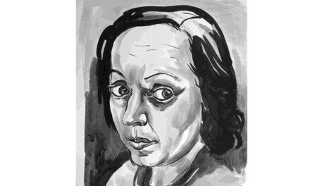 Selbstporträt der Künstlerin, 1950