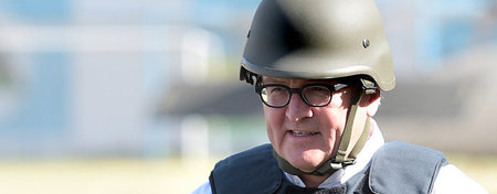 Steinmeier im August 2015 in Kabul