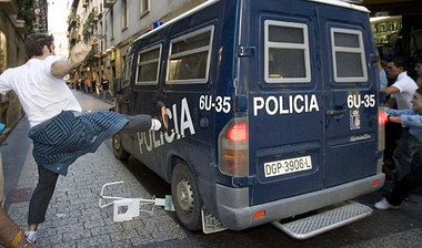 Wut über immer neue Provokationen aus Madrid: Basken griffen Aut...