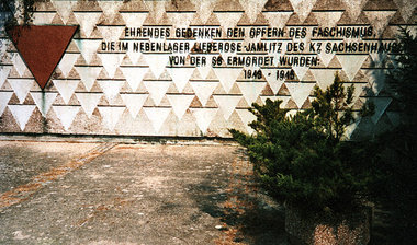Mahnmal in der Gedenkstätte Lieberose/Jamlitz