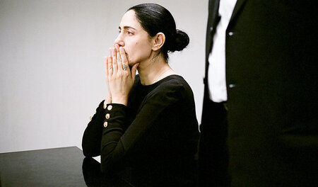 Viviane Amsalems (Ronit Elkabetz) Scheidungsprozess zieht sich ü... Viviane Amsalems (Ronit Elkabetz) Scheidungsprozess zieht sich ü...