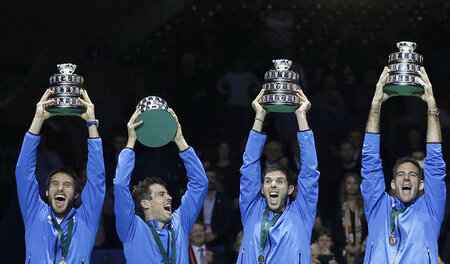 Jetzt aber: Vor Zagreb hatte Argentinien viermal ein Davis-Cup-F... Jetzt aber: Vor Zagreb hatte Argentinien viermal ein Davis-Cup-F...