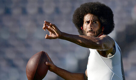 Ein Quarterback neuen Typs ist Colin Kaepernick sowohl auf...