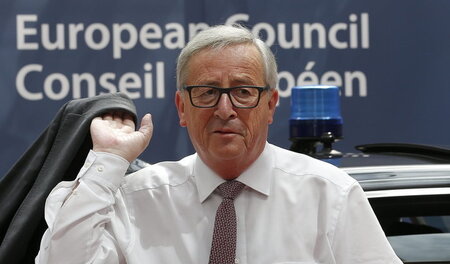 Will mehr Waffen: EU-Kommissionschef Jean-Claude Juncker am 28.0...
