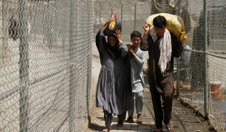 So sieht ein »sicheres Herkunftsland« aus: Afghanische Familie z...