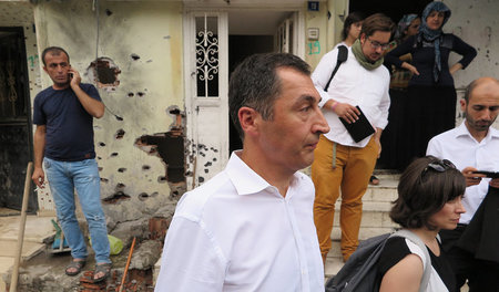»Unter anderem Bernd Riexinger, Die Linke, und Cem Özdemir, Bünd... »Unter anderem Bernd Riexinger, Die Linke, und Cem Özdemir, Bünd...