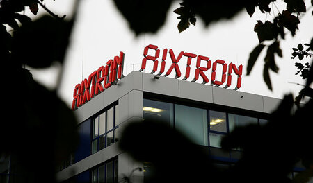 Die Beschäftigten von Aixtron bangen nun um ihre Arbeitsplätze