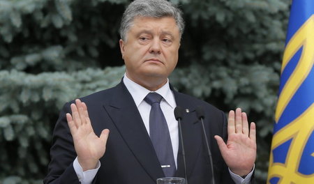 Der ukrainische Präsident Petro Poroschenko