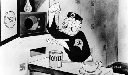 In den 1940er Jahren produzierte Walt Disney im Regierungsauftra...