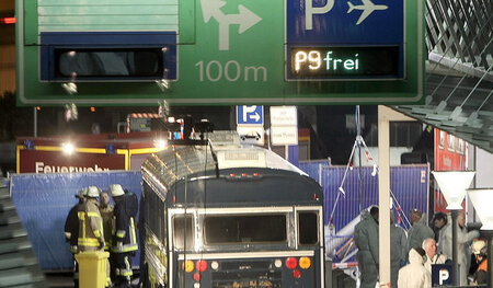 Beim Attentat auf US-Soldaten im März 2011 in Frankfurt am Main ...