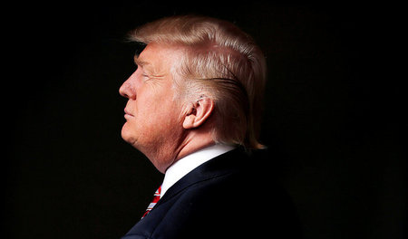 Augen zu und durch: Am 20. Januar 2017 wird Donald Trump zum US-...