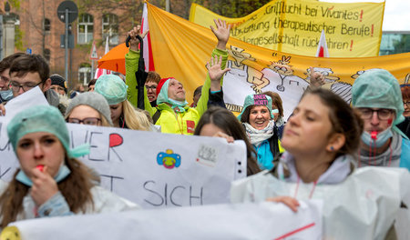 Auch bei der Tarifrunde im öffentlichen Dienst – hier ging es um...