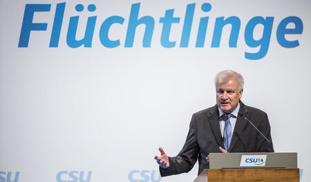 Initiator des Streits um den Begriff »Obergrenze«: Bayerns Minis... Initiator des Streits um den Begriff »Obergrenze«: Bayerns Minis...