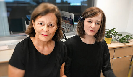 Jedes Detail stimmt - Nadine hat dieselbe Augenfarbe wie ihre Sc...