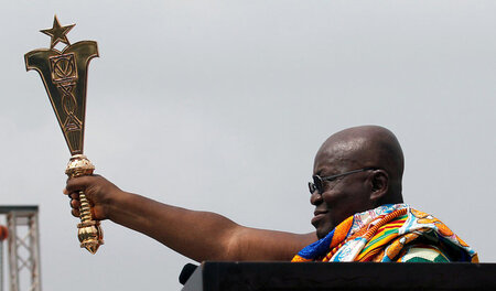 Kein magisches Zeptar: Der neue ghanaische Präsident Nana Akufo-...