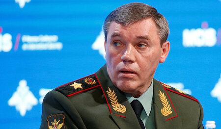 Armeegeneral Waleri Gerassimow, Chef des Generalstabs der russis...
